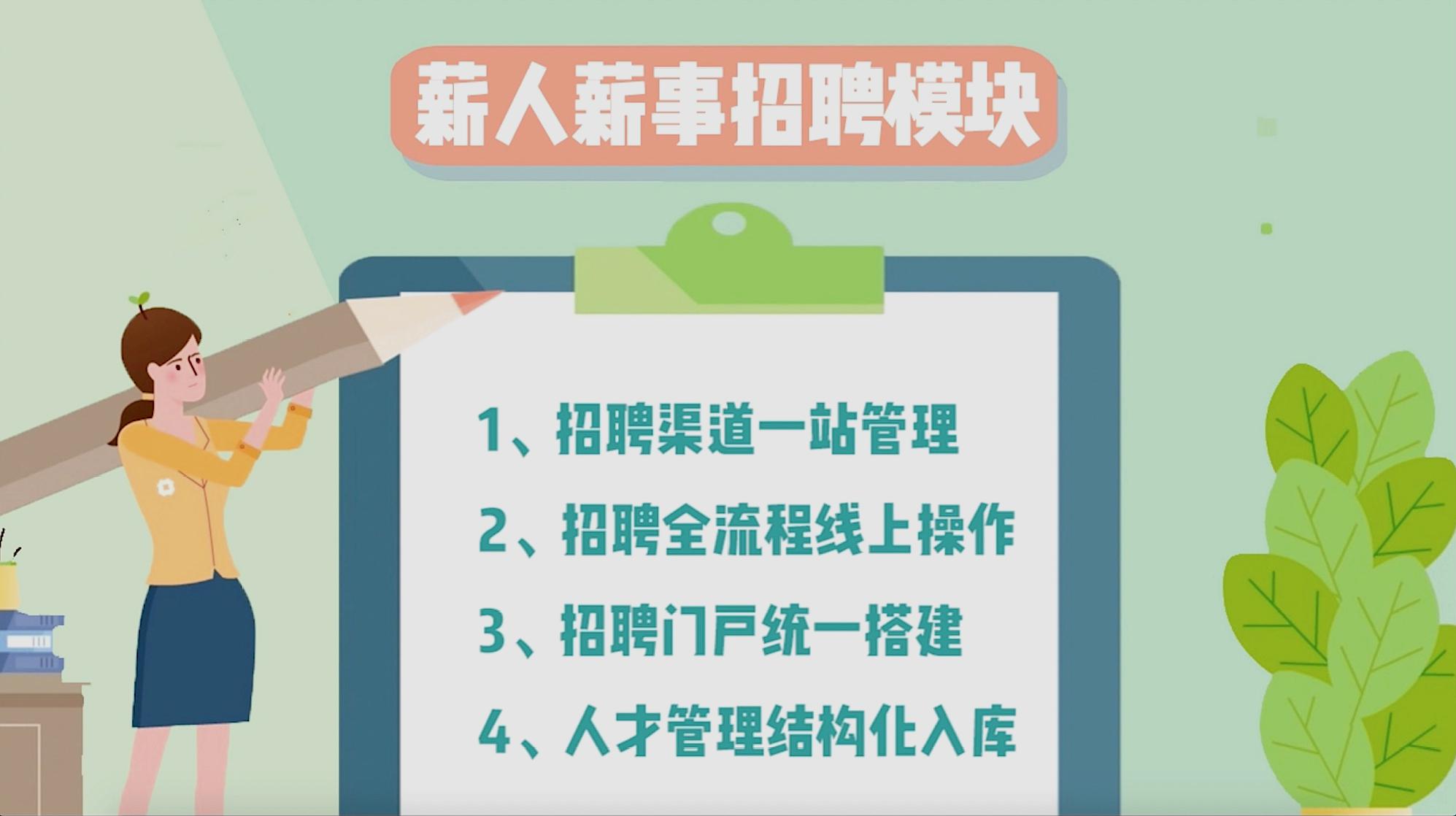 薪人薪事招聘模块